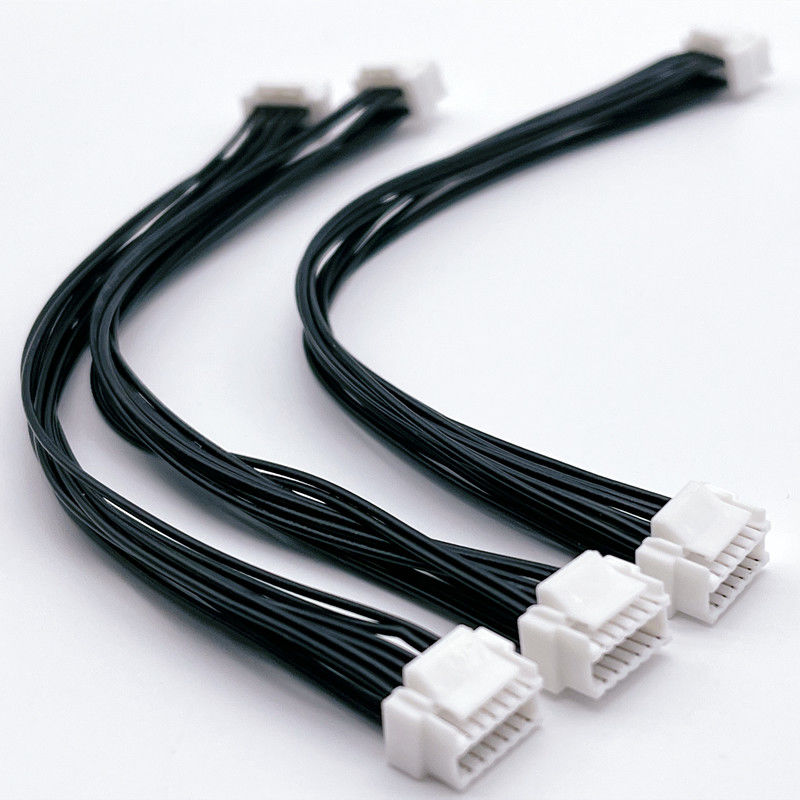 OEM ODM Kablo Harness Montajı 1.5mm Pitch 12 Pin Erkek Kadın Fiş Bağlantısı