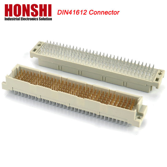 DIN 41612 Dört Satır İçsel 128 Pin DIN41612 Bağlayıcı Bakır PCB Mevcut Uygulama