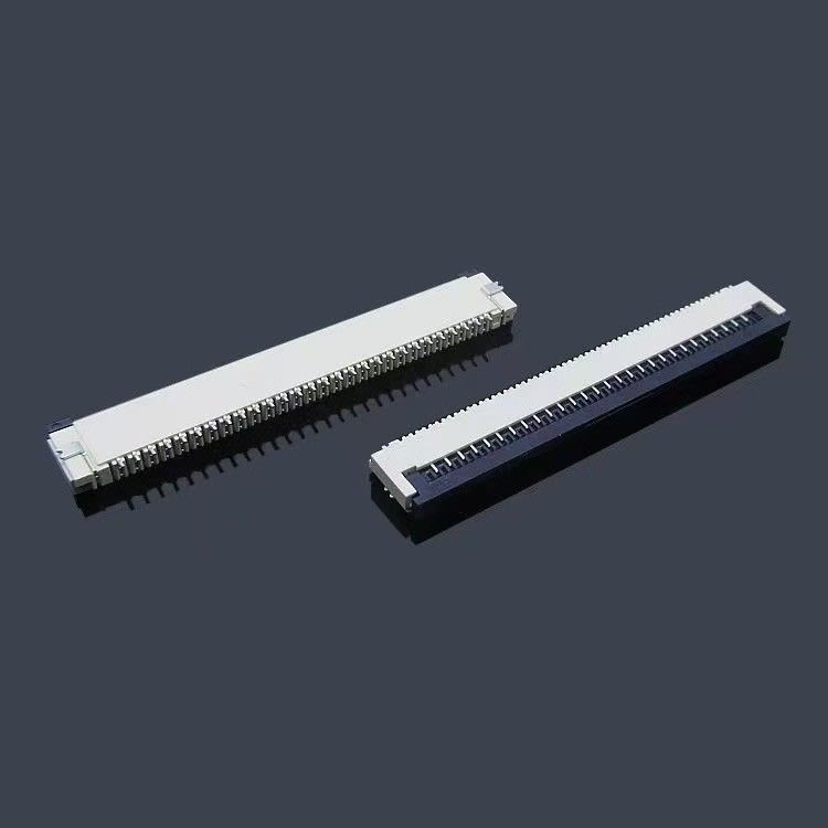 Arka Flip Ön SMT ZIF Flip FPC Bağlantısı 4-60 Pins FPC/FFC 0.3/0.5/1.0 mm Pitch FPC Bağlantıları