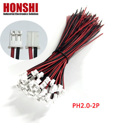 Özel Elektrikli Kablo Bağlantısı UL1007 24Awg JST PH2.0 Bağlantısı