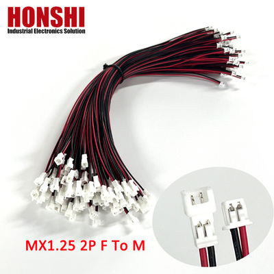 Terminal Kablo Harness Montajı Erkek ve Dişi Elektronik Kablo 1.25mm Pitch
