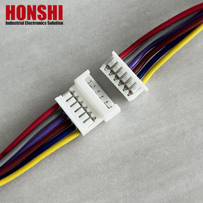 UL1007 Kablo Bağlantısı 2 Pin 6 Pin 8 Pin Özel Elektrik Kabloları