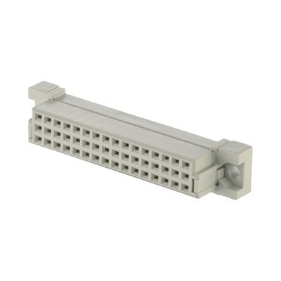 2.54mm 32 Pin Din41612 Bağlantı IDC Tipi 3 Satırlık Delikten Kadın Pinler