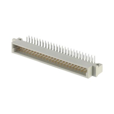 2 Satır DIN 41612 Bağlantı 64 Pin Sağ Köşede Dip 2.54mm Pitch Erkek Bağlantı