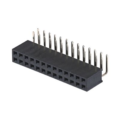 2.0mm H4.3 4.6mm Kadın Pin Başlığı Bağlantısı Sağ açı 90 derece 2x2 2x40pin