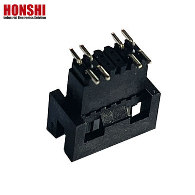 1.27mm zift H5.7mm SMT Pirinç Altın Kaplama Erkek Kutu Başlığı PCB Konektörü