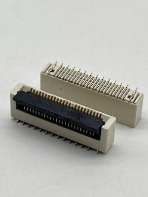 Fpc konektörü geriye dönük alt bağlantı zif smd tipi fpc ffc soket konektörü 0.5 pitch